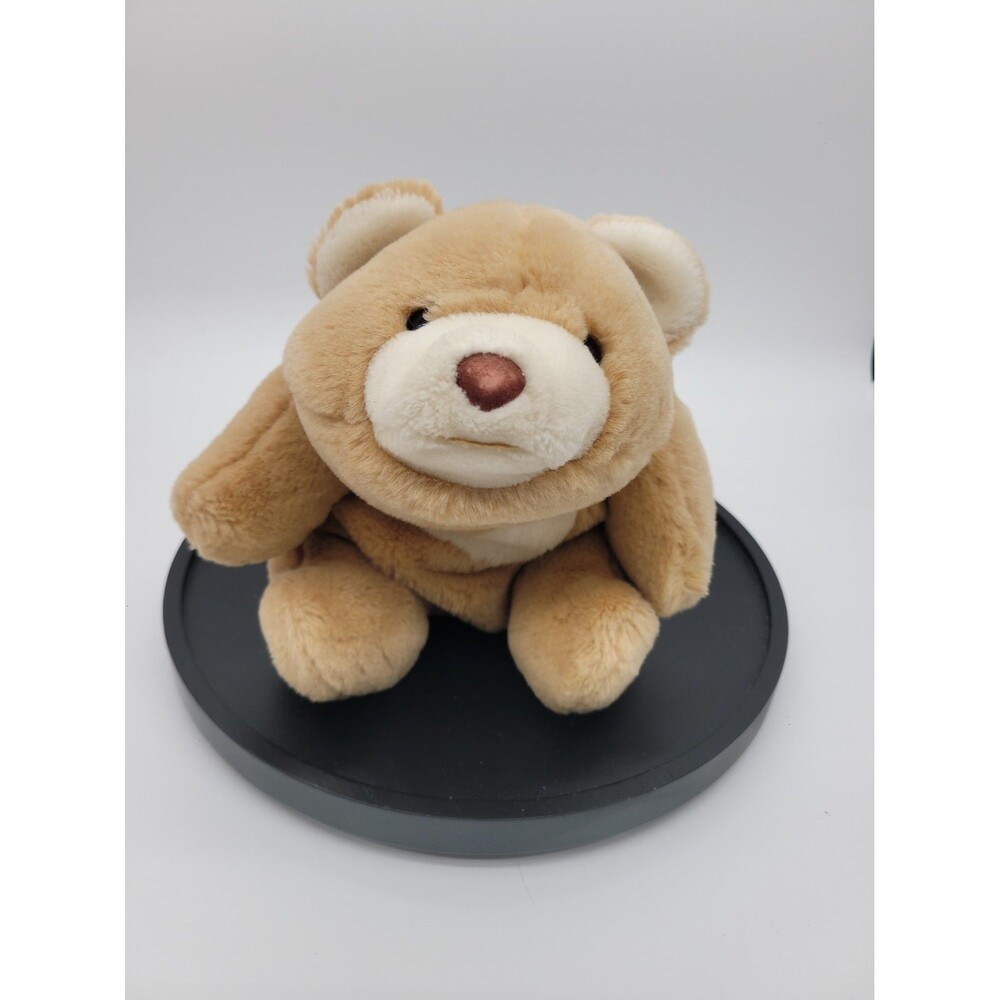 Vintage 1980 GUND Snuffles Bear Plush 10” Butterscotch Tan Slouchy Stuffed